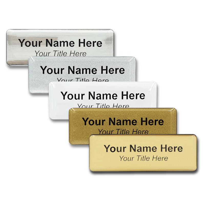 Impact Text Only Name Badges